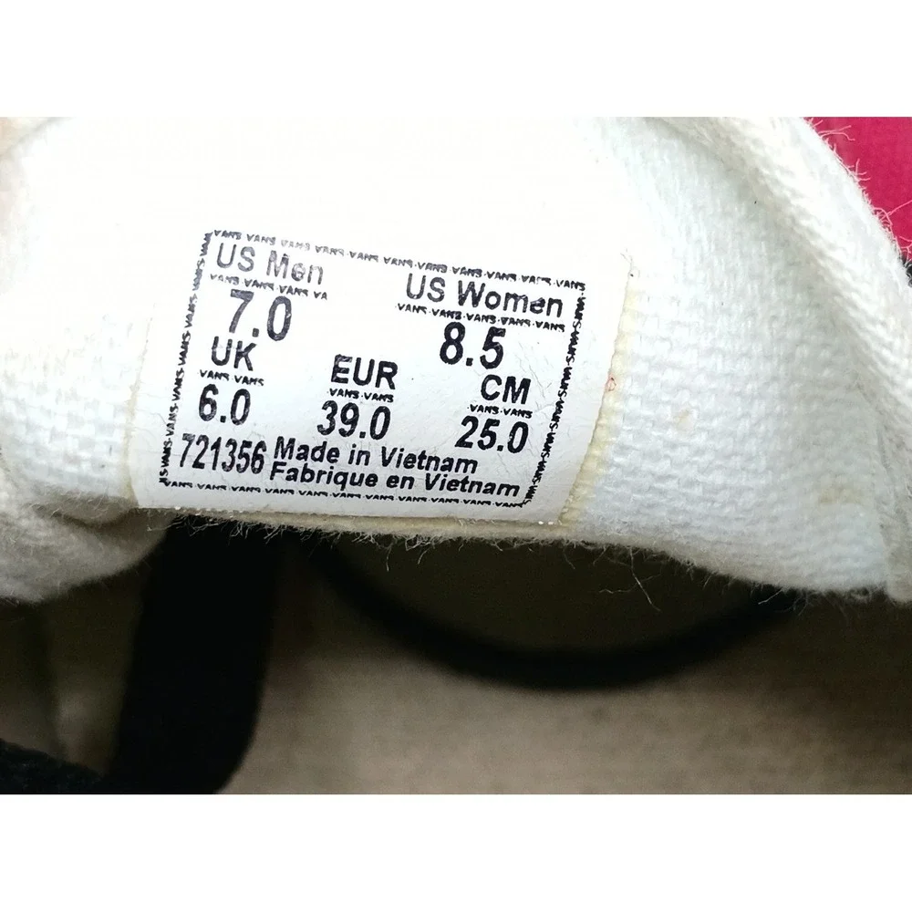 Vans Era Color Block Multi Color Yellow Red Blue Suede Canvas Sneakers Women 8.5